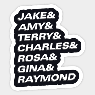 Brooklyn Nine-Nine Squad Sticker